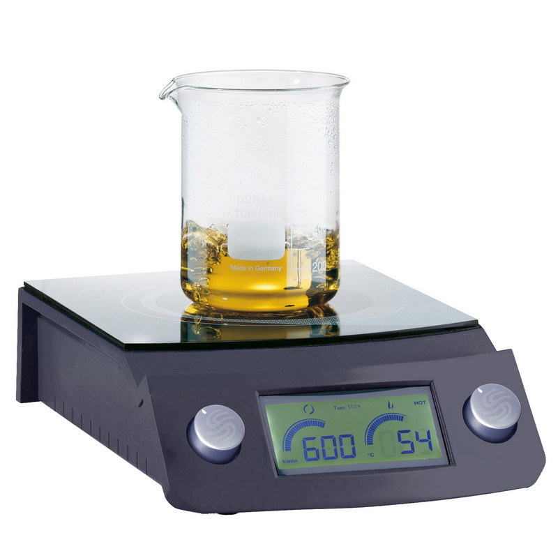 Wiggens digital hot plate with timer and PID temperature control