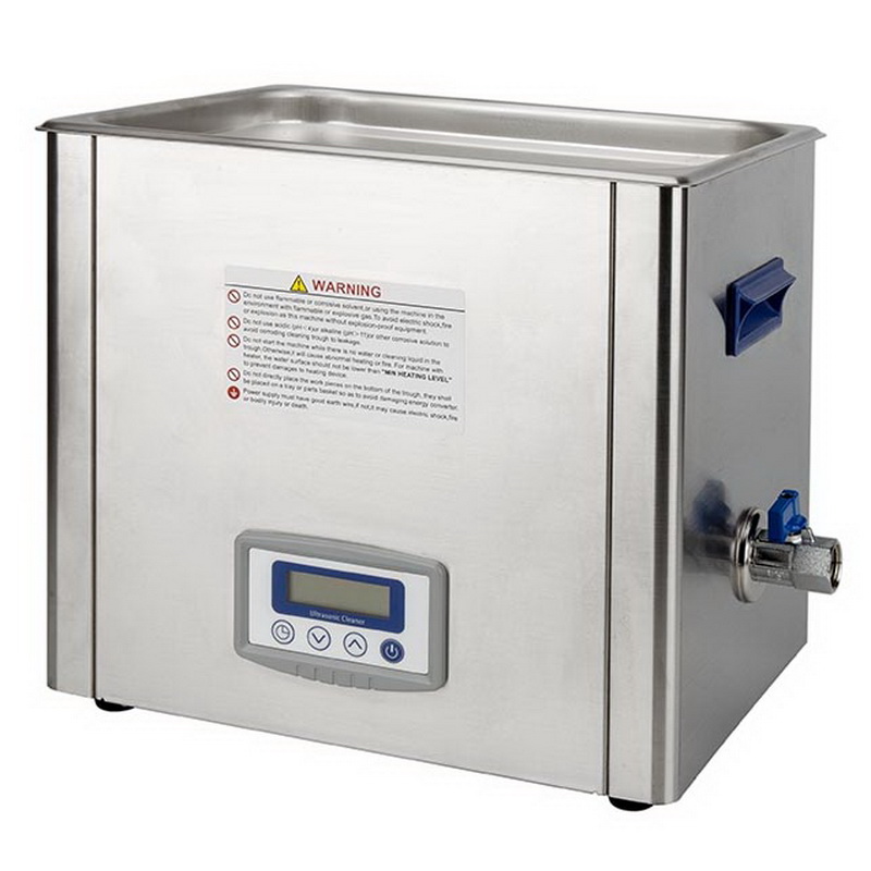 Ultrasonic cleaning bath, Eco Series, stainless steel, 6 litre maximum ...